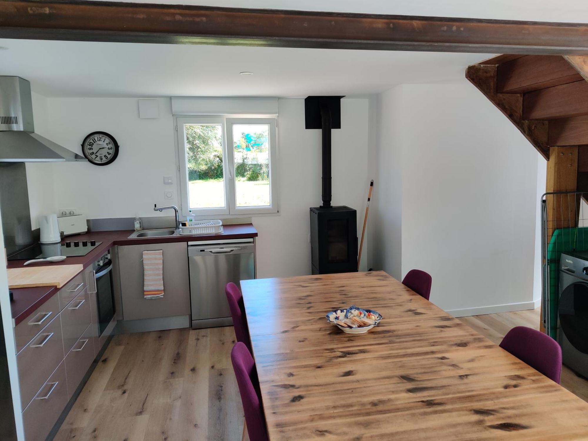Maison De Vacances 4 Pers Avec Jardin Privatif A 1Km Plage Lines Et 300M De La Mer De Gavres - Ar Pil Jadur Plouhinec  Kültér fotó