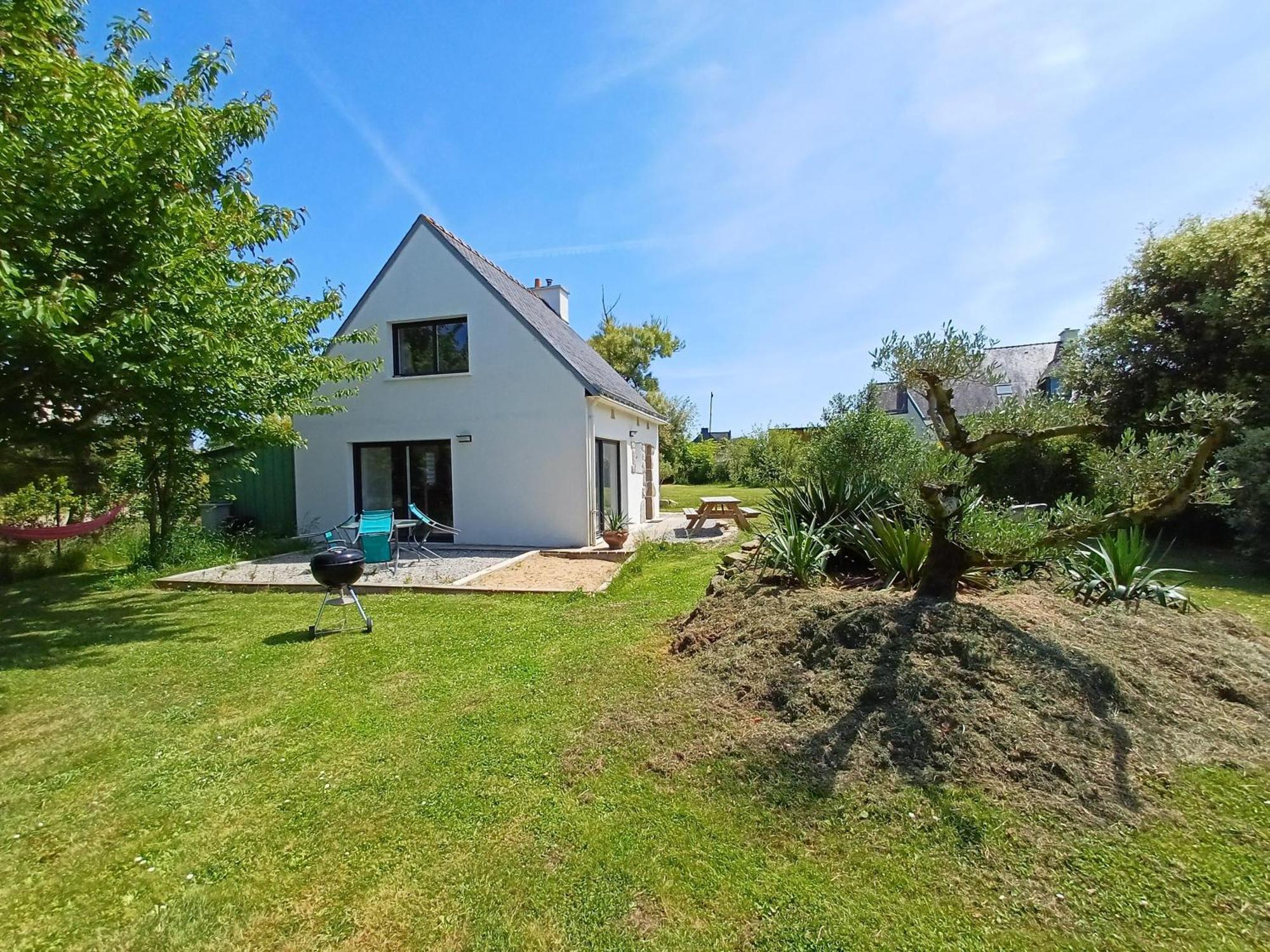 Maison De Vacances 4 Pers Avec Jardin Privatif A 1Km Plage Lines Et 300M De La Mer De Gavres - Ar Pil Jadur Plouhinec  Kültér fotó