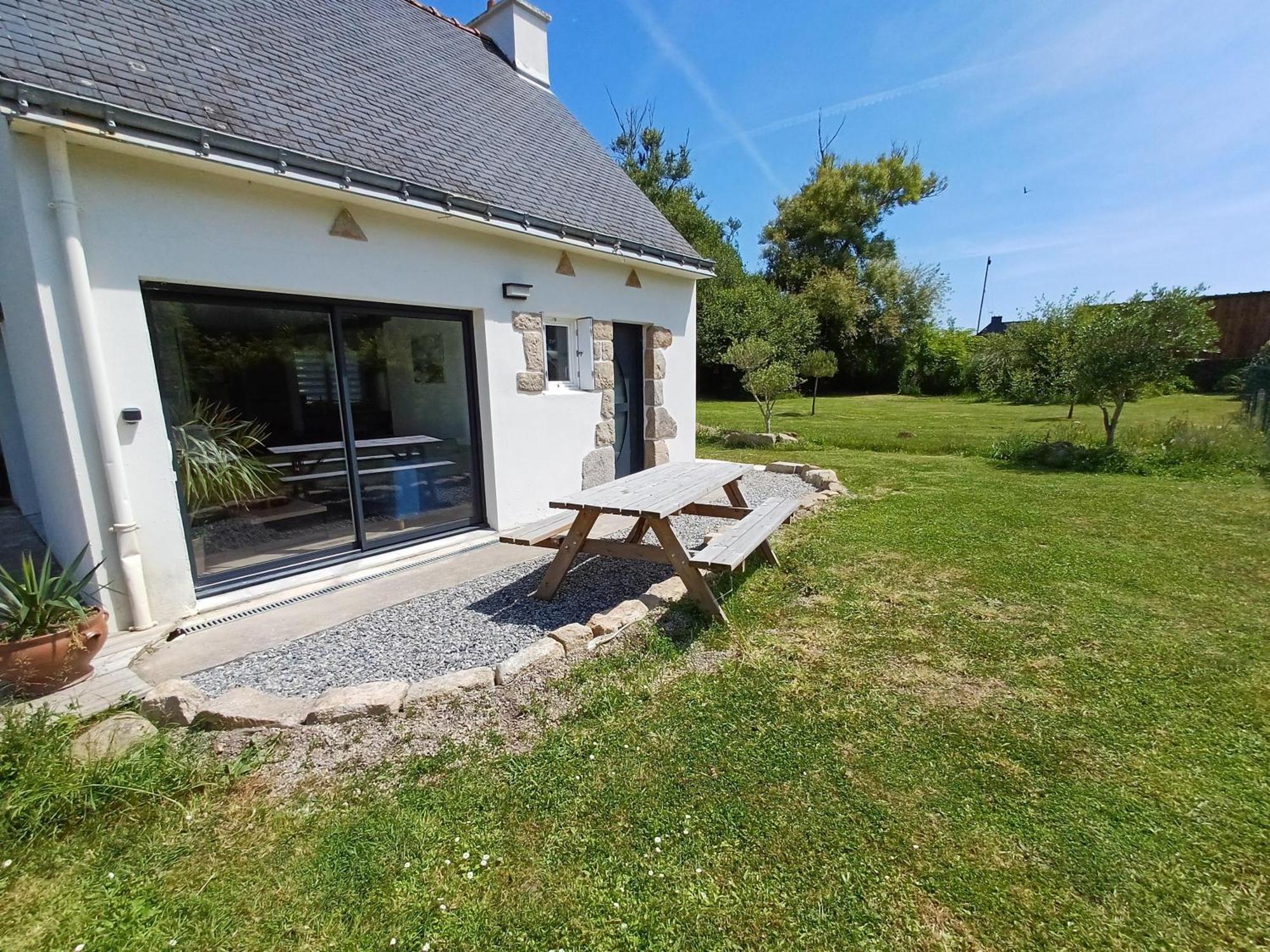 Maison De Vacances 4 Pers Avec Jardin Privatif A 1Km Plage Lines Et 300M De La Mer De Gavres - Ar Pil Jadur Plouhinec  Kültér fotó